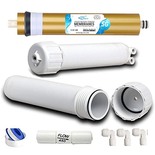 Noir Aqua Complete 1 year Maintenance Service Replacement Kit for RO Water Purifier with Active Copper Filter cartridge of 100 GPD Membrane 3000 TDS, (15 items with TDS Meter) - Image 4