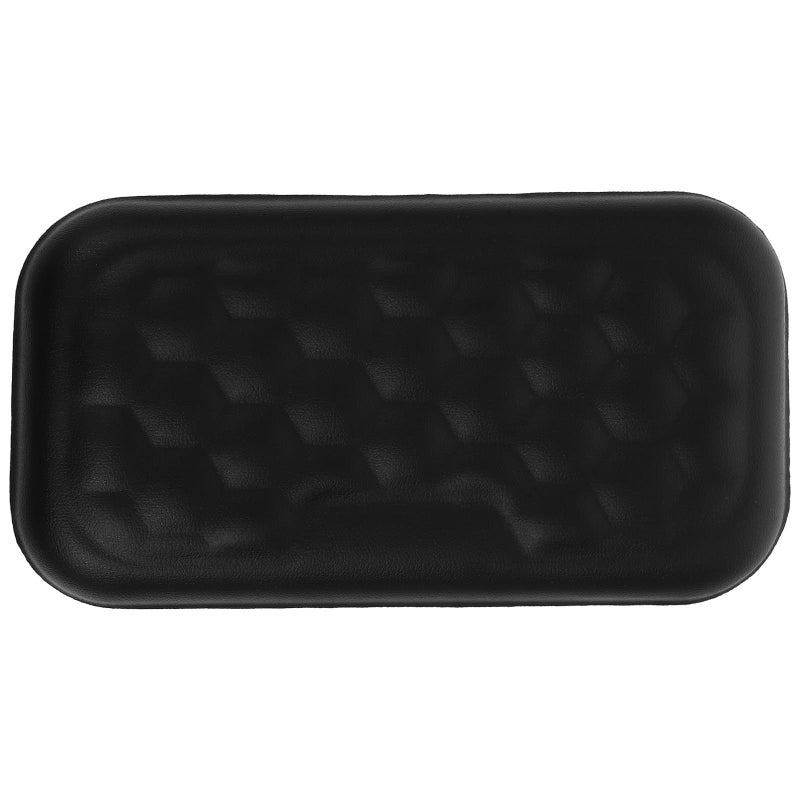 Abofan Ergonomic Foam Wrist Rest Pad For Keyboard Soft Hand Support Compact Dark Leather Elbow Desk Cushion For Office Study Gaming And Drawing - Image 2