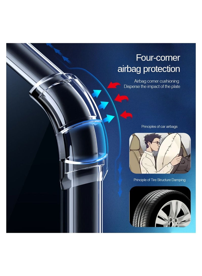 Realme C53 / Realme Narzo N53 Clear Cover Case Soft Transparent TPU Shock Absorbent Reinforced Corner Full Camera Protection Cover For Realme C53 / Narzo N53 Clear - Image 5