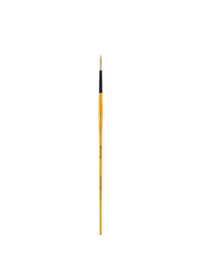 Creative Mark Mimik Hog Professional Synthetic Hog Bristle Paint Brush - Versatile Alternative to Natural Hog Hair Paint Brushes for Oil Painting, Acrylics, Inks, Dyes, Gouache, Watercolors & More - Image 1
