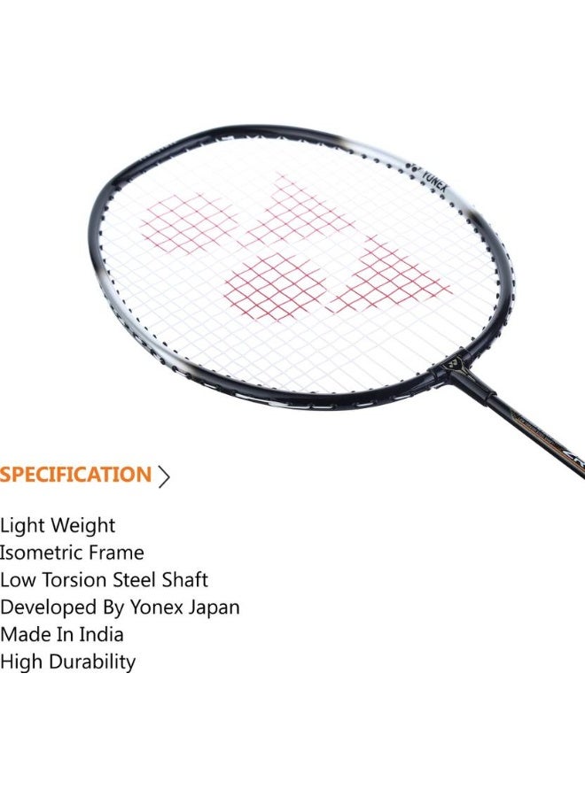 Yonex YONEX ZR 100 LIGHT Grey Strung Badminton Racquet  (Pack of: 1, 400 g)  - Image 2