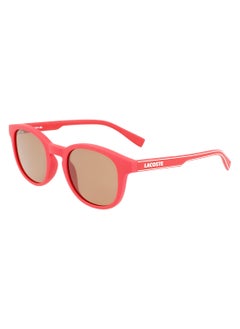 LACOSTE Full Rim Bio Injected Round Lacoste Suns L3644S 4821 (615) Matte Red  - Image 1