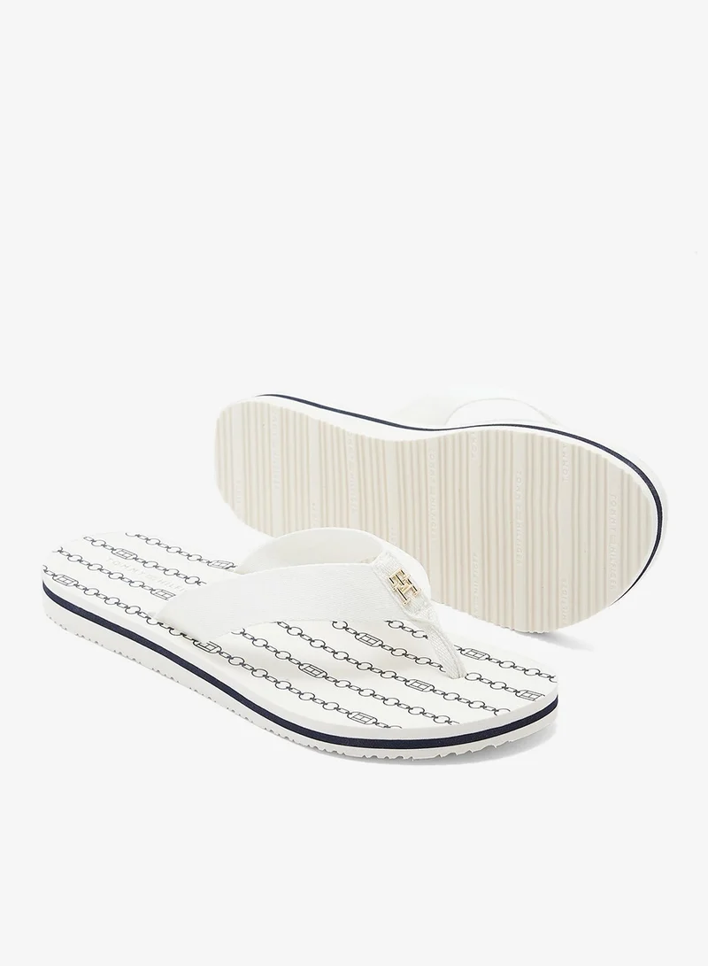 تومي هيلفيغر شبشب بطبعات سلاسل