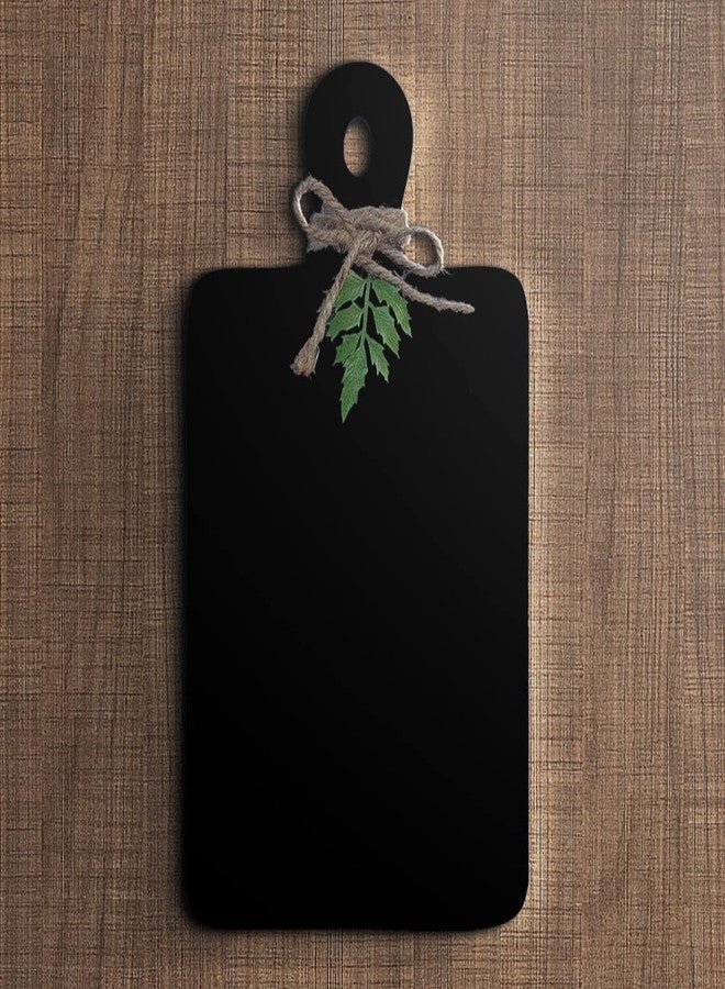 Chalk My Theme Chopboard Wooden Black Chalk Board For Kids, Kitchen, Cafe, Restaurant or Office Chalkboard for Decoration and Birthday Gift - Image 3