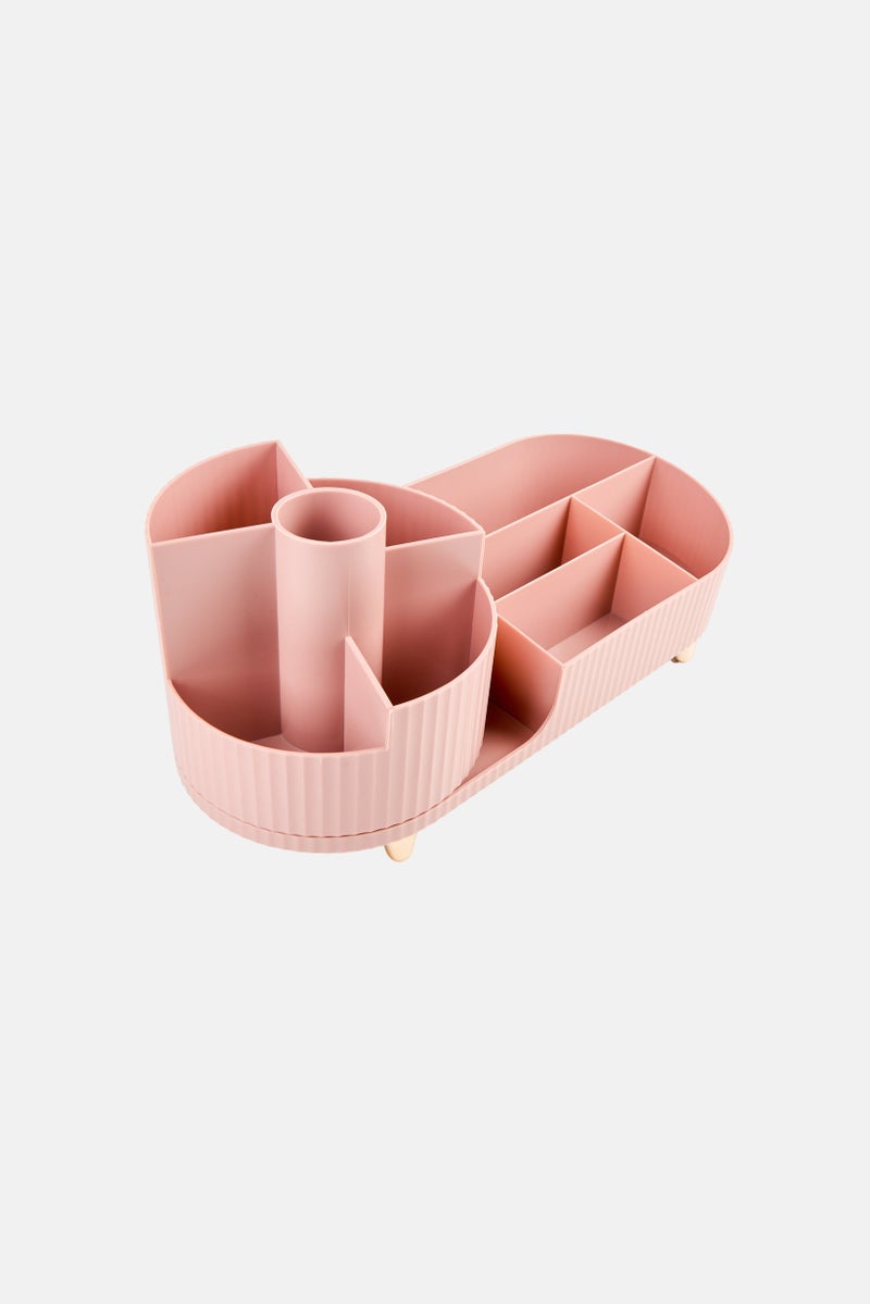 Oasis Home Vanity Organizer With Spinner, Pink  - Image 2
