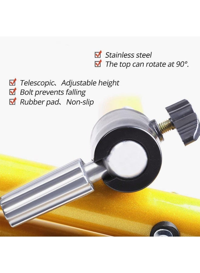 Heavy Duty Wig Stand Tripod - 70 Inch Mannequin Head Stand Wig Stand Tripod with Head Wig Head Stand with Mannequin Head Adjustable Wig Tripod Stand for Styling - Image 3