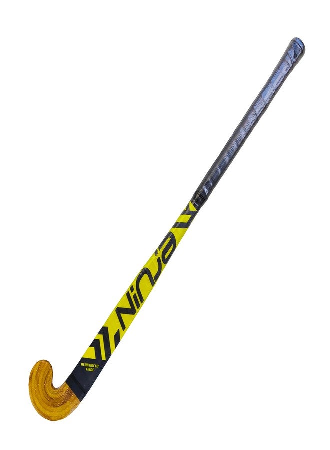 Optimus® Ninja FX1 Hockey Stick 33 Inch for Juniors in Tetron Cover - Carbon & Fiber Glass with Laminated Head - Image 4
