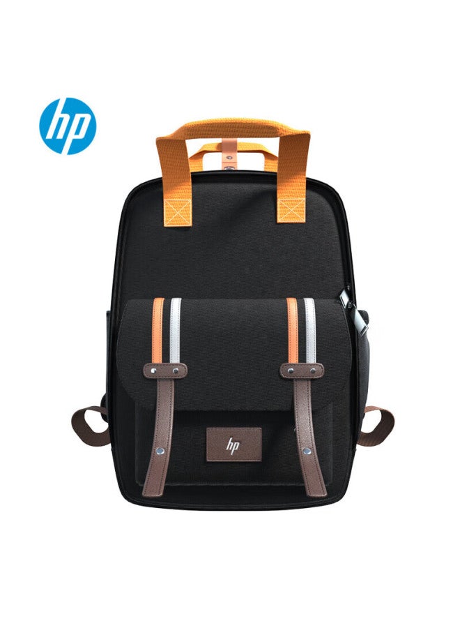 Hp Backpack Business Laptop Bag For Men, 15.6-inch Computer Bag, Student Schoolbag, Waterproof And Wear-resistant Travel Bag - Image 3