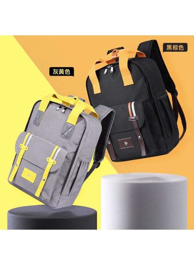 Hp Backpack Business Laptop Bag For Men, 15.6-inch Computer Bag, Student Schoolbag, Waterproof And Wear-resistant Travel Bag - Image 1