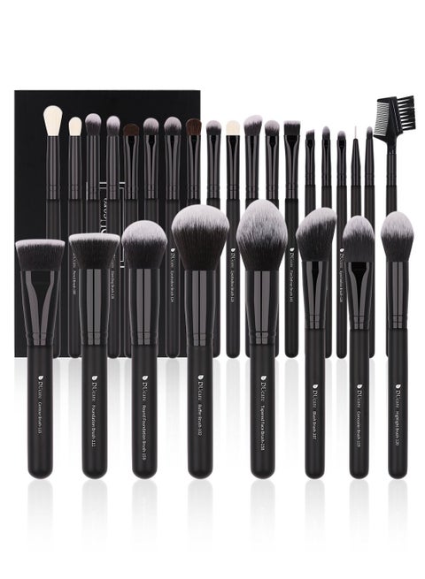 Unleash Your Inner Artist with DUcare Professional 27 Pcs Makeup Brushes Set - Perfect for All Skin Types and Makeup Levels
