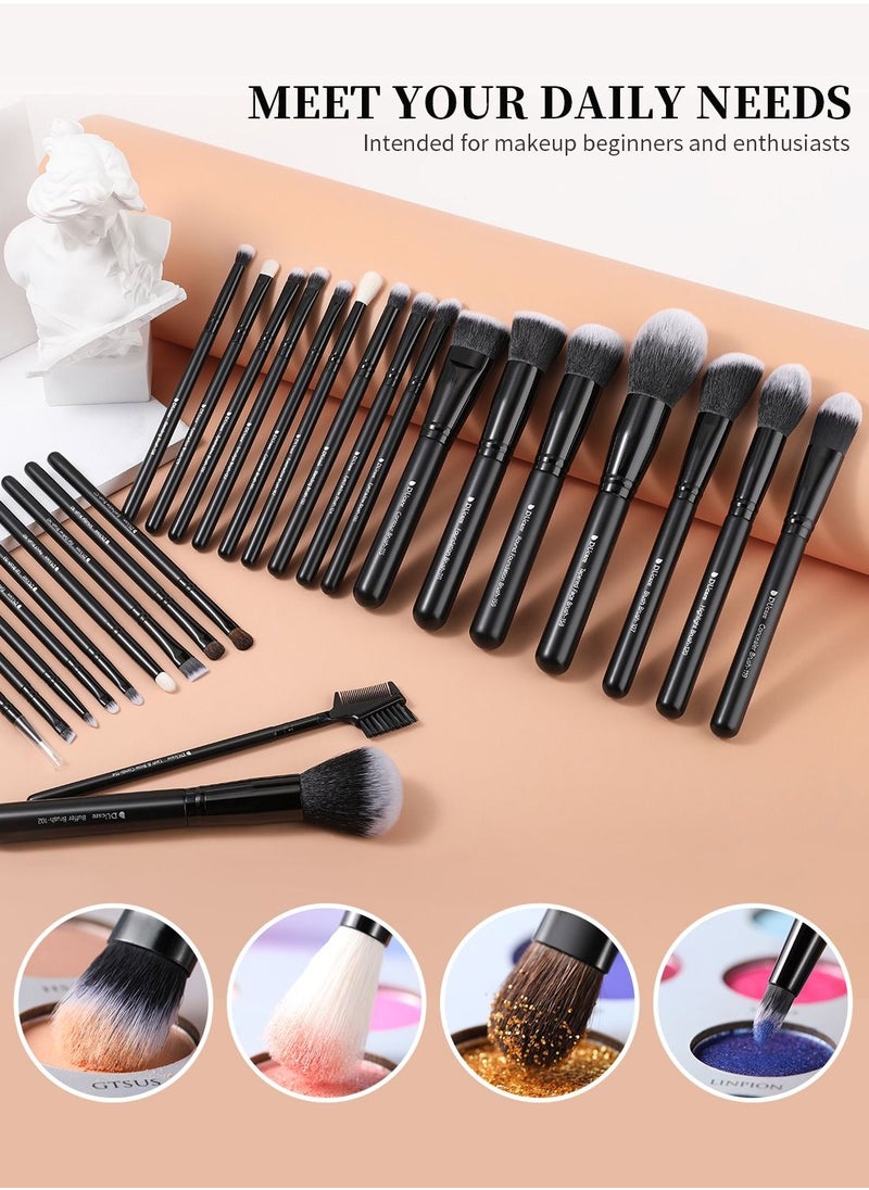 Unleash Your Inner Artist with DUcare Professional 27 Pcs Makeup Brushes Set - Perfect for All Skin Types and Makeup Levels - pzsku/Z4E69D8665AF13C977346Z/45/_/1690798754/aa7cd301-2269-4104-a1aa-a189734799d9