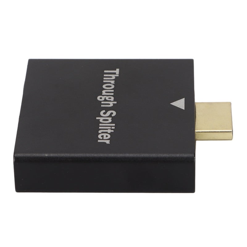 مُقسم HDMI: مدخل واحد ومخرجان مطلي بالذهب - دقة عالية تصل إلى 1080P وثبات إشارة لاستخدام المنزل والاستخدام المحمول مع تلفزيونات عالية الدقة وشاشات LCD ومشغلات عرض - Image 5