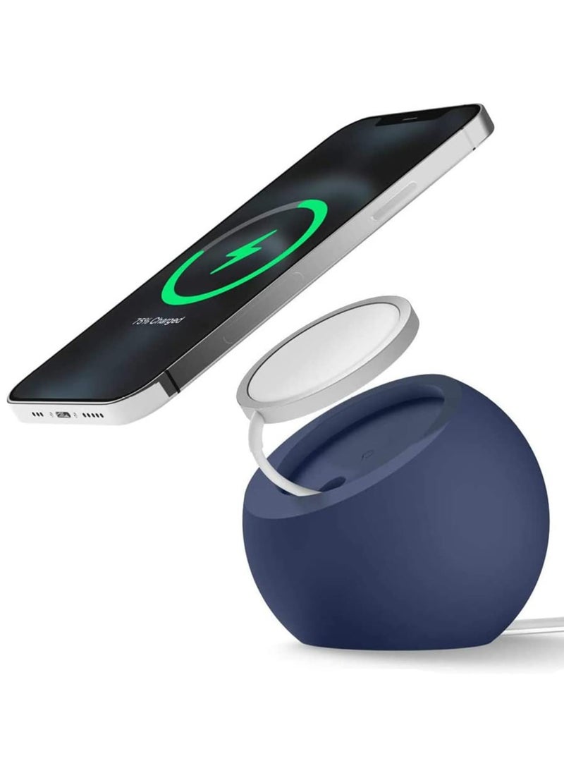 Suitable For Magsafe Charger Stand Magnetic Wireless Charger Storage Winder Charging Base Non Slip Space Saving Can Be Used As A Phone Holder Stand Blue - pzsku/Z4E6A00D8ECCBEF01041DZ/45/_/1708242861/36fb589e-d25a-4f58-a7a9-5e488500bd60