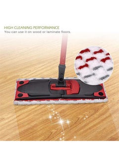 زفيف 4 حزمة microfibre swill pad متوافقة مع vileda ultramax mop microfiber.  - Image 3