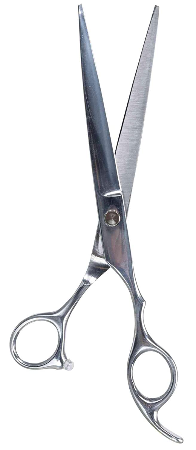 Trixie Professional Trimming Scissors, Stainless Steel Pet Grooming Scissors, Used for Shortening and Shaping The Fur Length - 20cm - Image 1