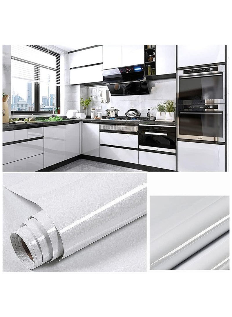 Sticky Back Wall Paper Furniture Sticker Peel Wallpaper Glossy Glitter Effect Contact Paper - Image 1