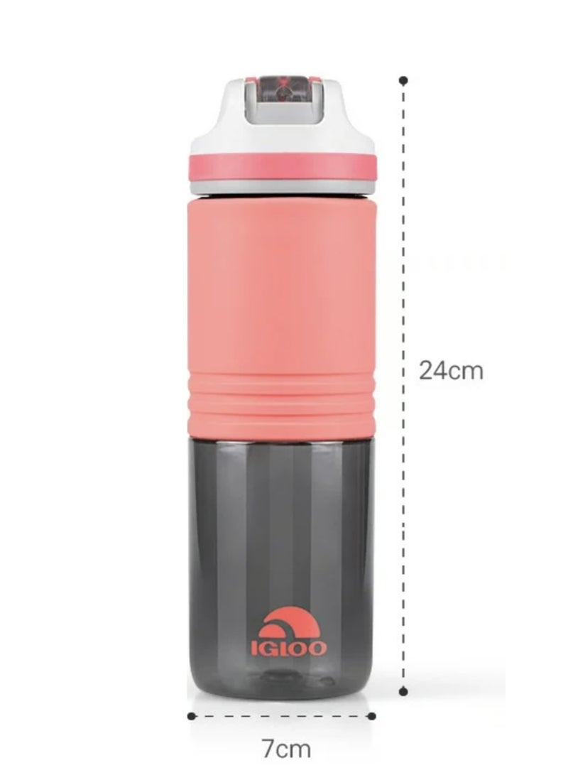 IGLOO 700ml Straw Water Bottle (USA) - Portable and Luxurious Water Bottle for Outdoor Use or School - Image 2