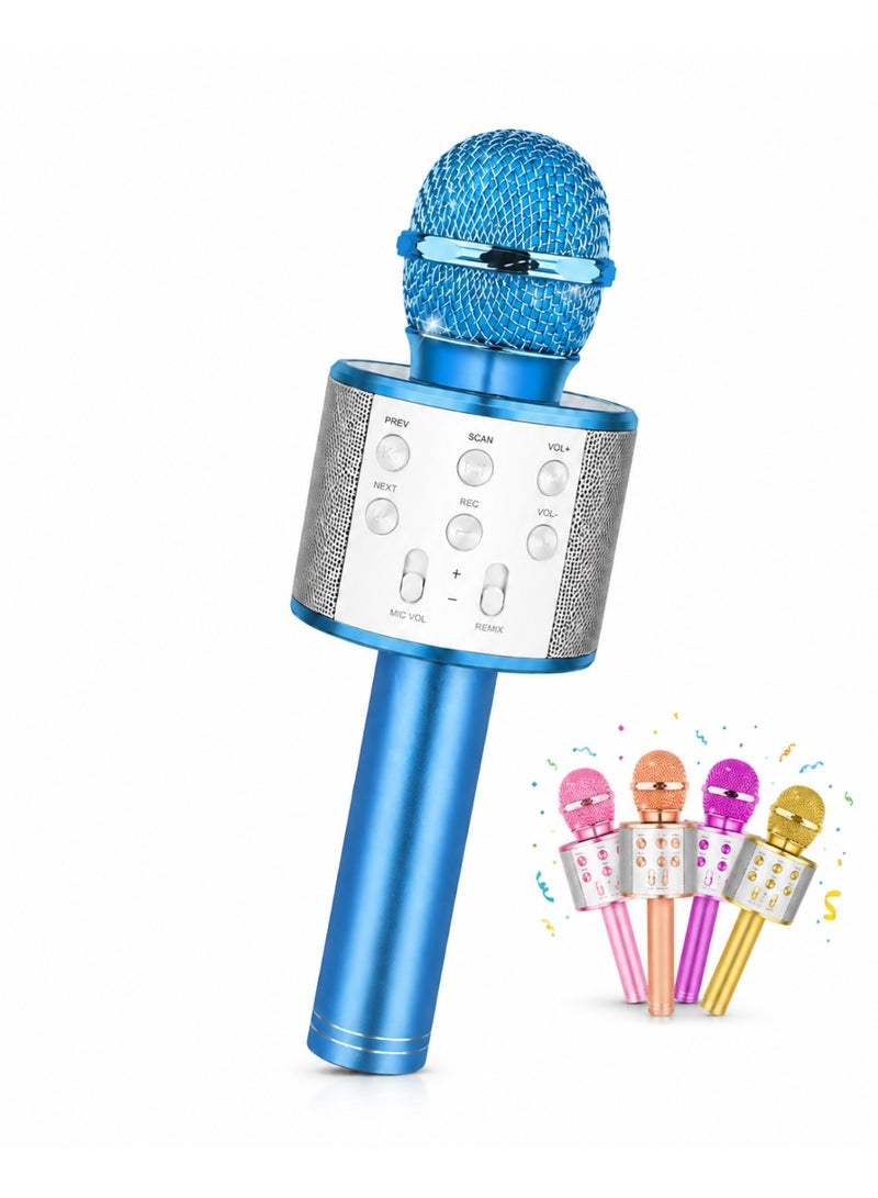 Wireless Bluetooth Karaoke Microphone for Kids with Built-in Speaker, Portable Singing Machine Compatible with Smartphones, Gift for Boys and Girls Ages 3–12, Ideal for Home Parties and Birthdays - Image 4