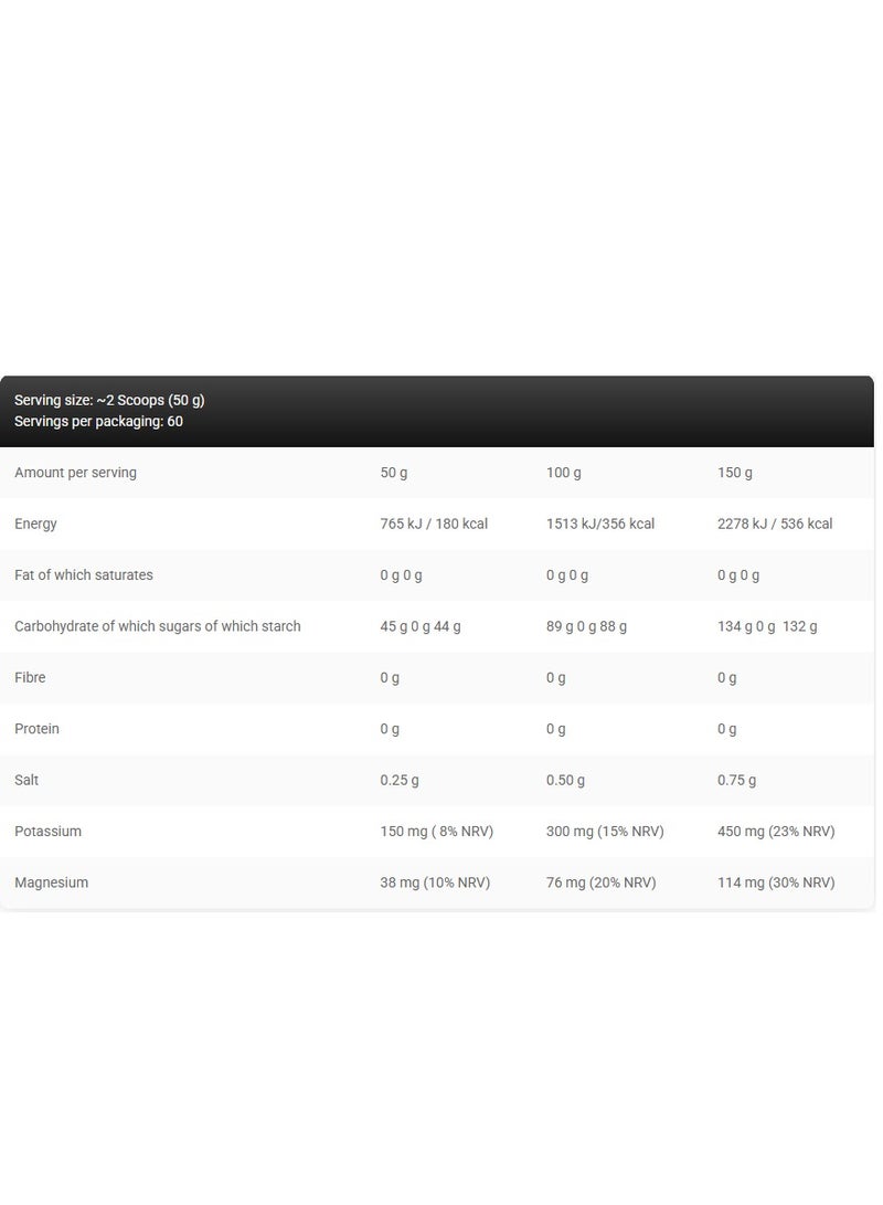 كيفين ليفرون كيفن ليفرون جولد فيتارجو كاربولودر 3 كجم 60 وجبة بنكهة البرتقال وجوز الهند - Image 2