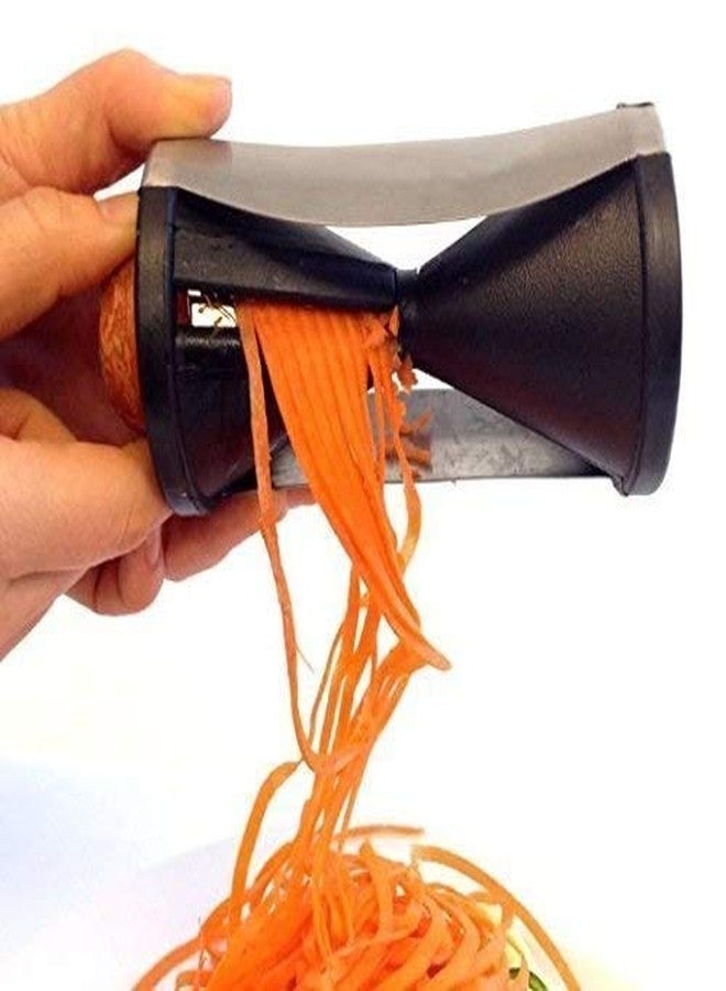HETARMI ENTERPRISE HETARMI Carrot Plastic Cucumber Sharpener Fruit Peeler Vegetable Curl Slicer Kitchen Tool (Multi Color) - Image 3