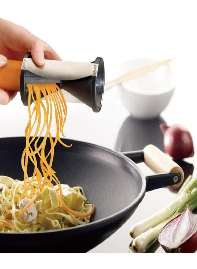 HETARMI ENTERPRISE HETARMI Carrot Plastic Cucumber Sharpener Fruit Peeler Vegetable Curl Slicer Kitchen Tool (Multi Color) - Image 2
