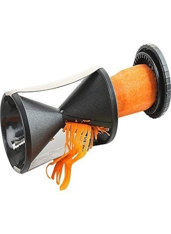 HETARMI ENTERPRISE HETARMI Carrot Plastic Cucumber Sharpener Fruit Peeler Vegetable Curl Slicer Kitchen Tool (Multi Color) - Image 1