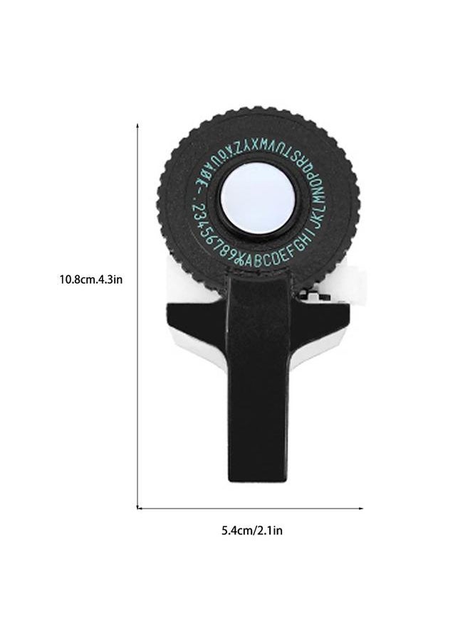 Mini Portable Manual Label Maker DIY 3D Embossing Label Writer Printer Typewriter with Plastic PVC 9mm Label Tapes Lettering Machine - pzsku/Z4E6A61F687B27EF9F886Z/45/_/1732119707/89356a6d-2ebe-46d1-9df8-281a79a84d29