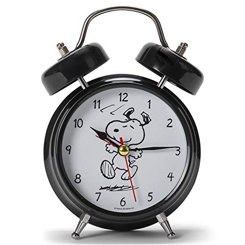 Mark Feldstein & Associates Mark Feldstein The Original Snoopy Peanuts Wacky Waker Bedside Alarm Sound Clock 7x5 - Image 3