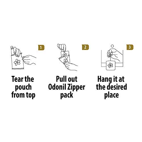 Odonil أودونيل معطر هواء الحمام بسحاب - 10 جرام (عبوة من 5) - Image 4