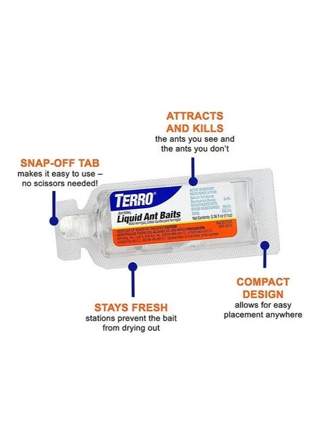 طُعم النمل السائل الشفاف، 6 قطع، 5×5×5 سم - Image 4