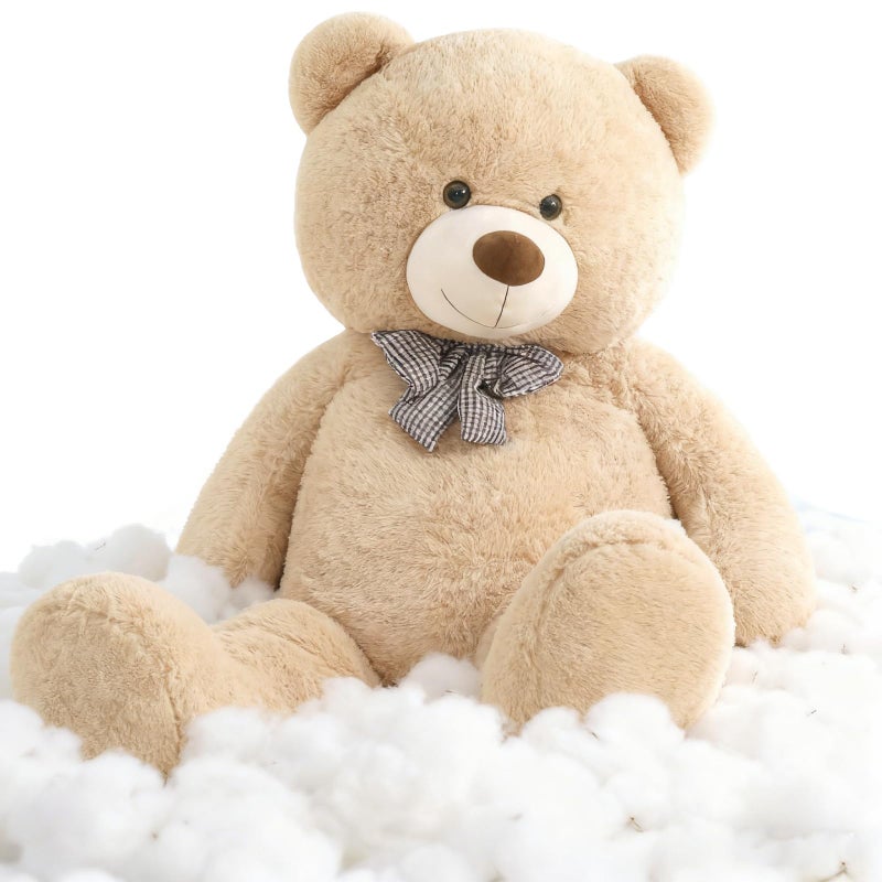 Toys Studio Giant Teddy Bear Plush Stuffed Animals for Girlfriend or Kids 47 Inch, (Light Brown) - Image 2