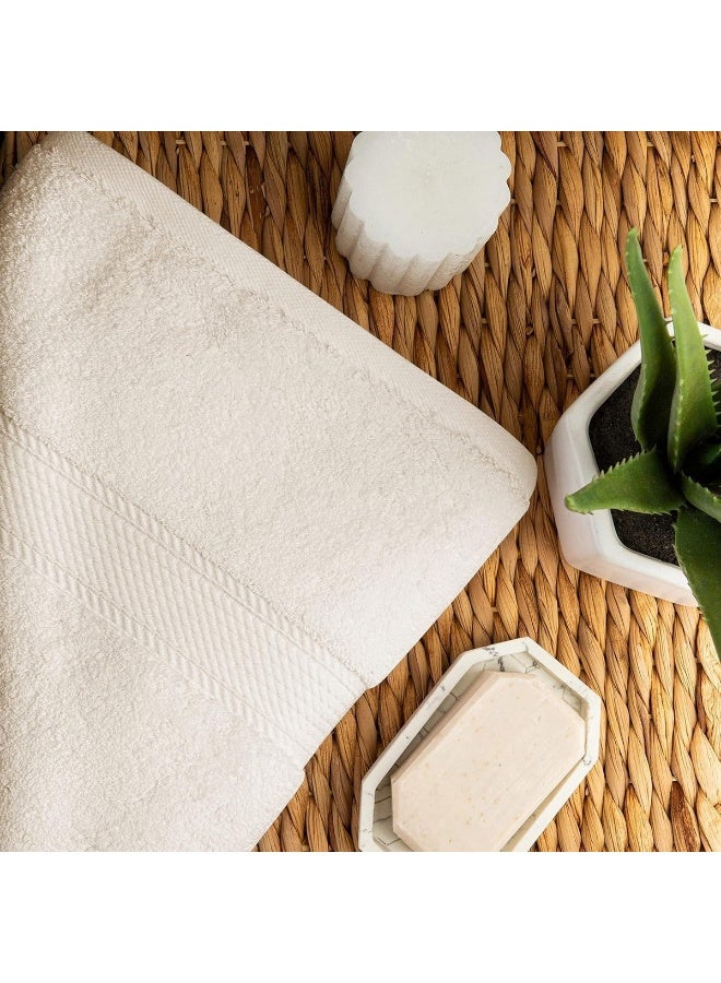 تى ام هوم عرض محدود من TM HOME – اشتري روب فندقي فاخر من القطن الطبيعي 100% بلون أوف وايت أنيق واحصل على فوطة مجانية مقاس 50×100 – فخامة ناعمة وجودة فندقية أصلية تدوم طويلاً - Image 5