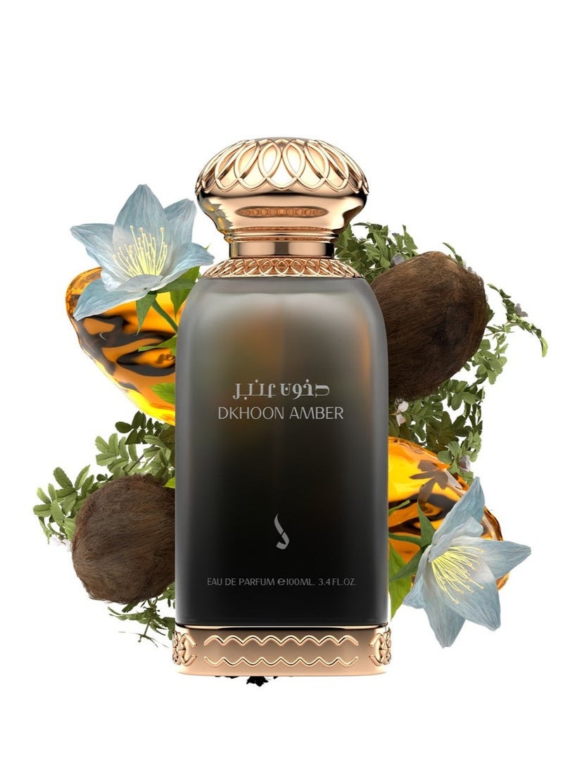 Dkhoon alemiratia Dkhoon Amber Eau De Perfume 100ml - Image 2
