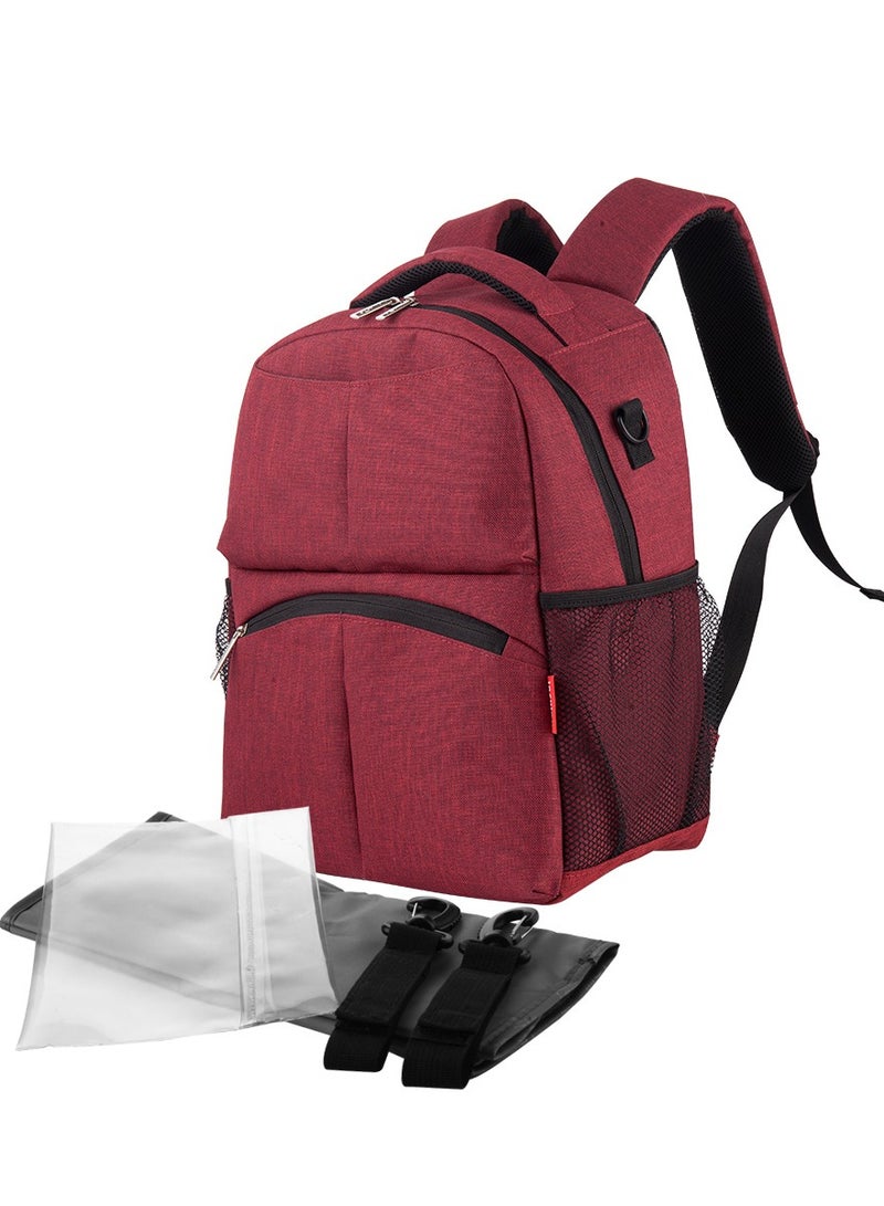 انسولار ماء النايلون حقيبة متعددة الوظائف حقيبة الأم قدرة كبيرة تحمل حقيبة الأم والطفل في انتظار الولادة حقيبة حقيبة الأم عبر الحدود - Image 1