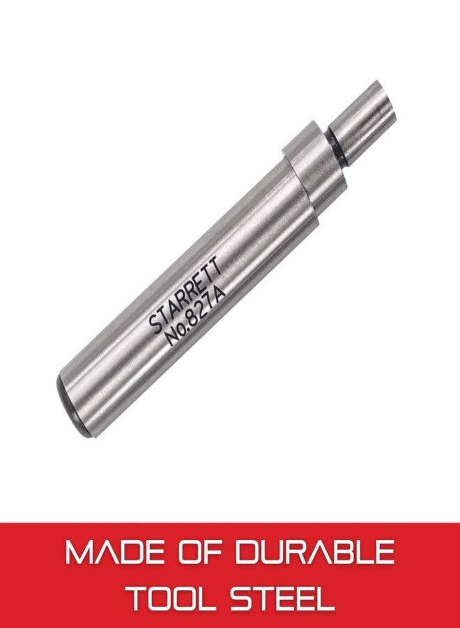 Starrett Edge Finder - Ideal for Flat, Straight Edges, Centers and Scribed Lines - .200" Contact Diameter, .375" Body Diameter, Single End with Protective Case - 827A - Image 3