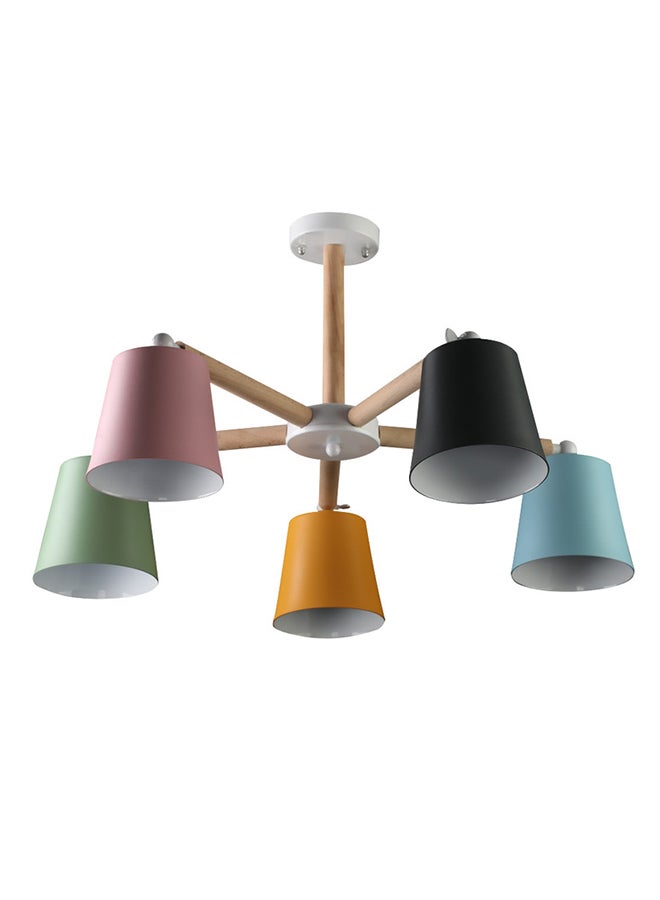 El Rawda Lighting Miara Ceiling Lamp | modern decorative LED E27 pendant light ceiling lamp hanging | suitable for any room | Color: Multicolor | Size: 38x64 cm