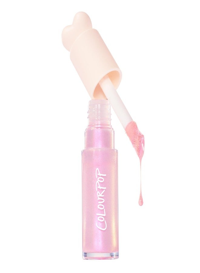 ColourPop Hi-Lite Dewy Liquid Highlighter - Ultra-Reflective Face & Body Illuminator - Glowy Summer Makeup with Hyaluronic Acid & Niacinamide for a Blendable Glow - Pink Pony (0.38 oz) - Image 1
