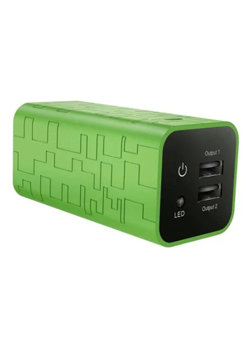 Generic - InnJoo Cube 2 10400mAh Power Bank for Smart Phone , Green - Image 1