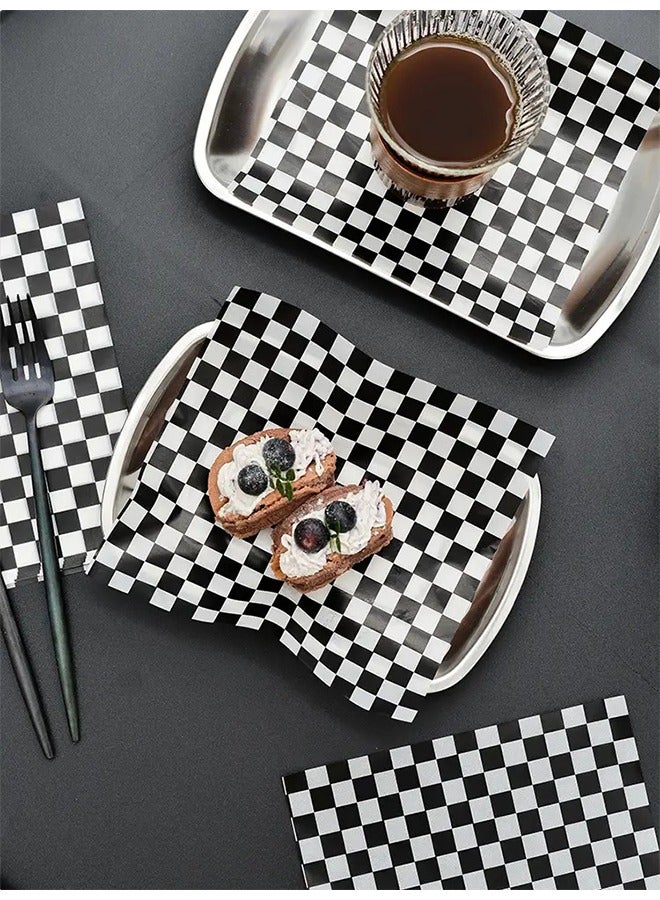 100-Piece Bread Sandwich Burger Fries Food Grade Oil Proof Paper, Wrapping Baking Tools, Cake Packaging Paper 18x18cm - Image 5