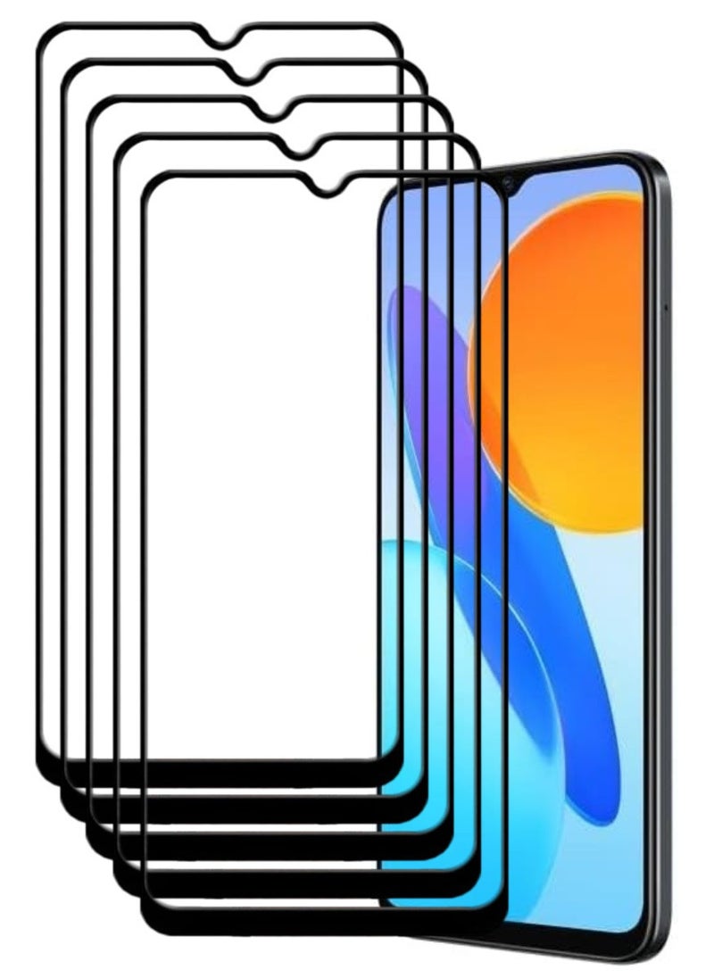 ACLIX 5 Pieces Antistatic ESD Dustproof Premium Quality High Definition Tempered Glass Screen Protector Designed For Honor X7 - Image 1