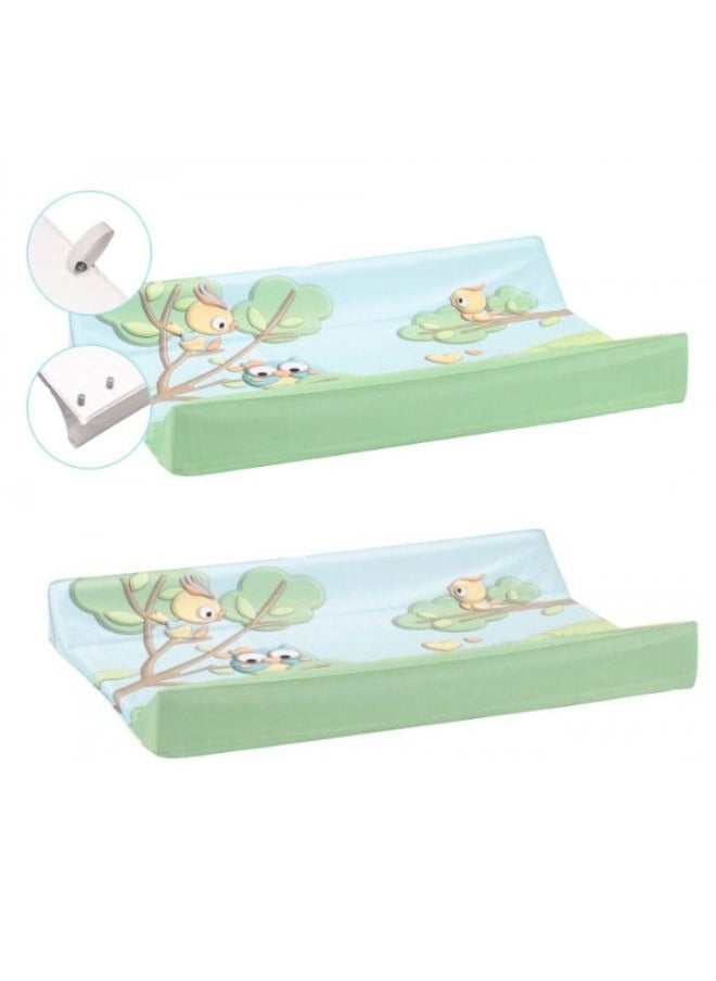 cam - Baby Soft Changing Mat With Pocket To Fit On The Chest Of Drawers With Firm Support And Comfortable, Easy To Clean And Carry On The Go, Diaper Pad For Dresser From 0 To 11 Kg - Assorted - Image 1