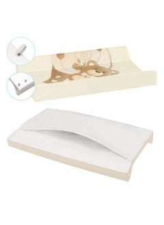 cam Baby Soft Changing Mat With Pocket To Fit On The Chest Of Drawers With Firm Support And Comfortable, Easy To Clean And Carry On The Go, Diaper Pad For Dresser From 0 To 11 Kg - Assorted  - Image 4