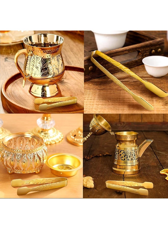 WANFAN 2 PACK Metal Incense Burner Oud Tongs, Specially Designed to Handle Incense and Oud (Gold) - Image 5
