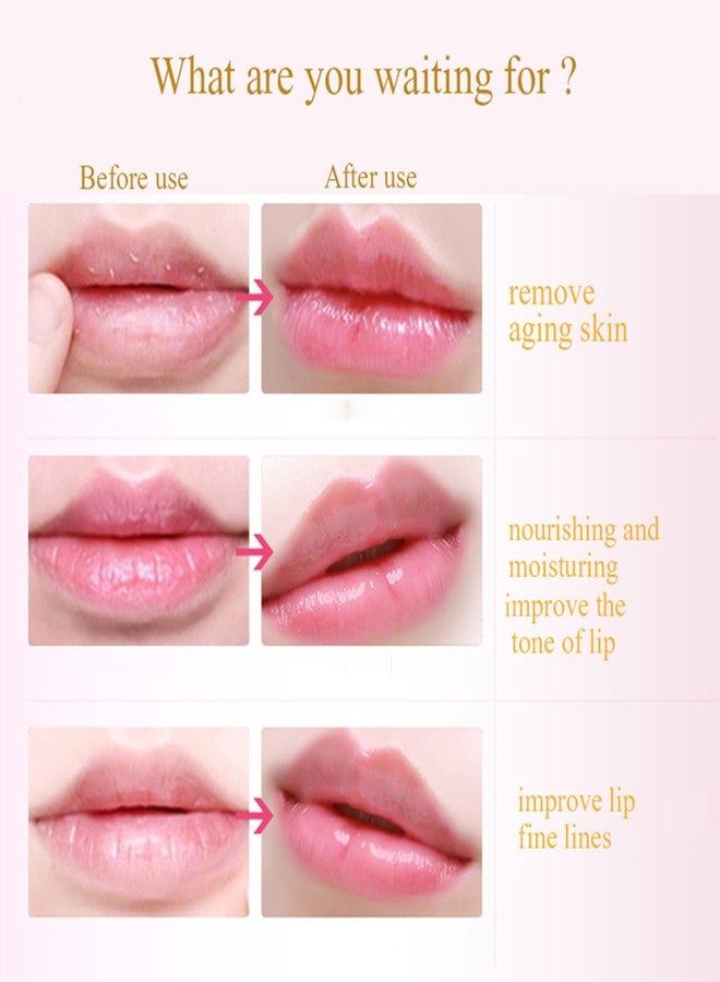 Felico Lip Mask Patches, 30PCS Collagen Care Gel Pads for Moisturizing,Anti Wrinkle,Reducing Chapped,Smoothing,Fine Lines,Remove Dead Skin Moisture Essence Make Your Dry Lips Attractive Sexy Cherry - Image 4