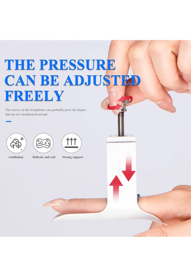 Y&D Finger Joint Straightener and Extension Splint for Hand Injury Rehabilitation Pain Relief, Support Pressing Device Easy Splint, 2 PCS  - Image 3