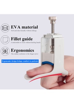 Y&D Finger Joint Straightener and Extension Splint for Hand Injury Rehabilitation Pain Relief, Support Pressing Device Easy Splint, 2 PCS  - Image 2