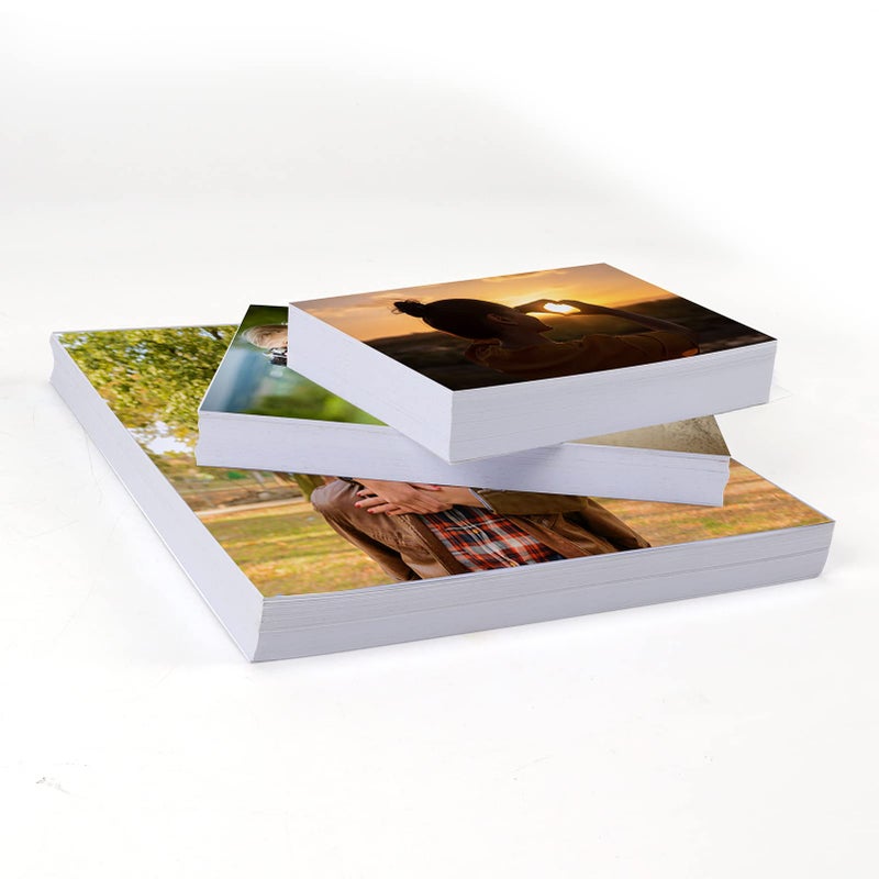 Zbeivan Photo Paper 4X6  5X7  8X10 Inch High Glossy Paper 150 Sheets  200 Gsm Paper For Printer (4X6 50 Sheets  5X7 50 Sheets  8X10 50 Sheets) - Image 3