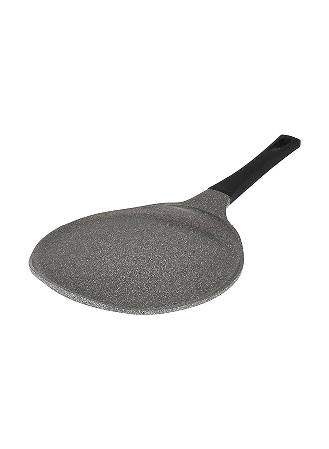 1Piece Granite Marble Crepe Pan, 26 Cm-Gray - Image 1