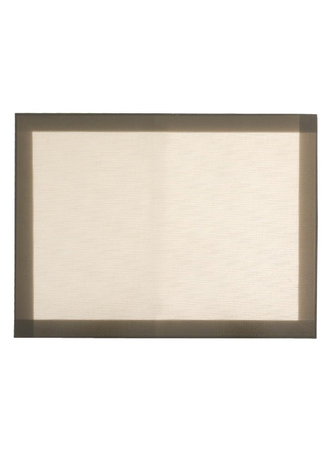 Five Simply Smart Silicone Fiber Glass Baking Mat Beige and Brown 30 x 0.7 x 40 cm 179753 - Image 1