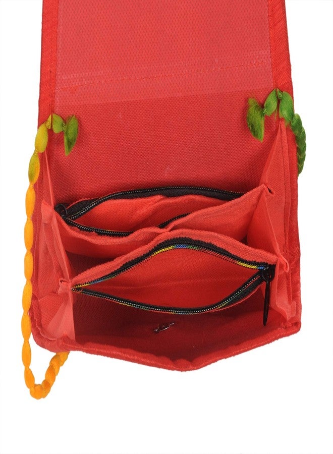 SuneshCreation Handcrafted Traditional Embroidery Sling Bags/Rajasthani Sling Bags/Shoulder Bags/Crossbody Bag/Ethnic Shoulder Sling Bag for Women and Girls - Image 5